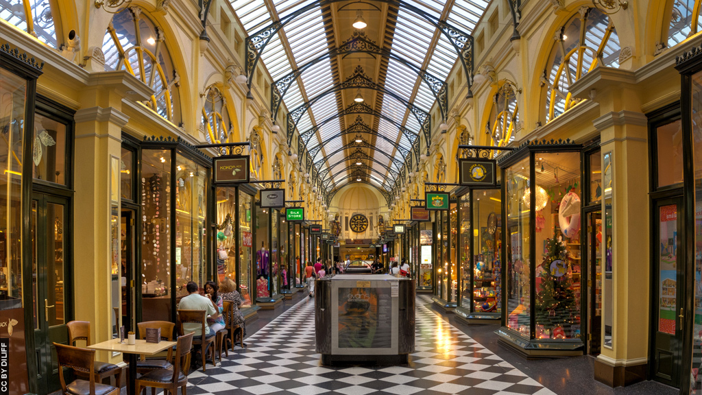 Blog Ativa Turismo_Austrália_Melbourne_Royal_Arcade_Collins_Street