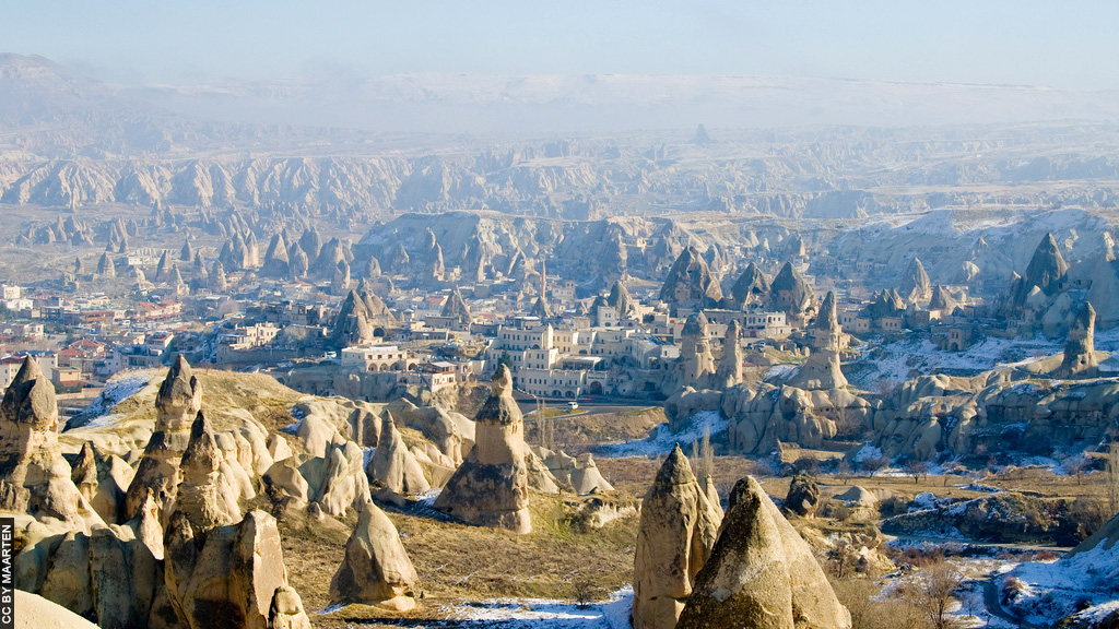 Blog Ativa | Vista aérea de Goreme